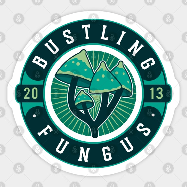 Bustling Fungus Emblem Sticker by Lagelantee